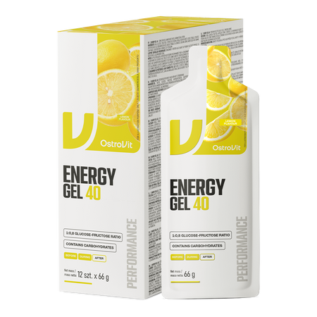 OstroVit Energy Gel 40 BOX 12 x 66 g