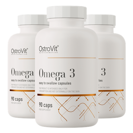 OstroVit Omega 3 Easy to Swallow 3 x 90 gélules