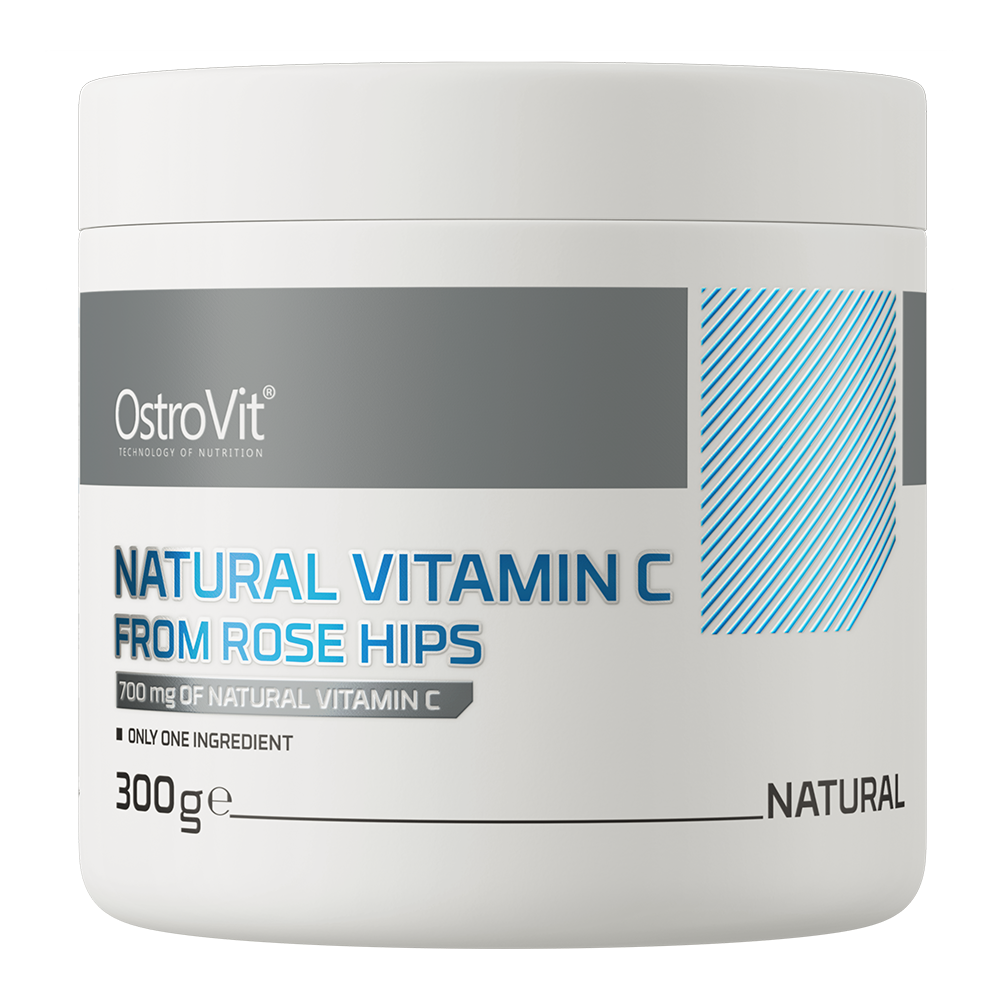 OstroVit Natural Wild Rose Vitamin C 300 g natural flavour