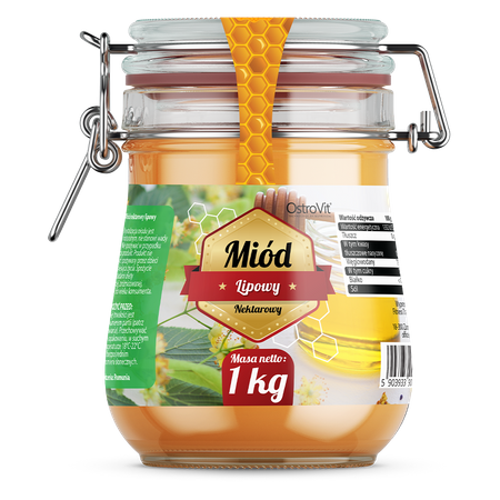 OstroVit Miel au citron vert 1000 g